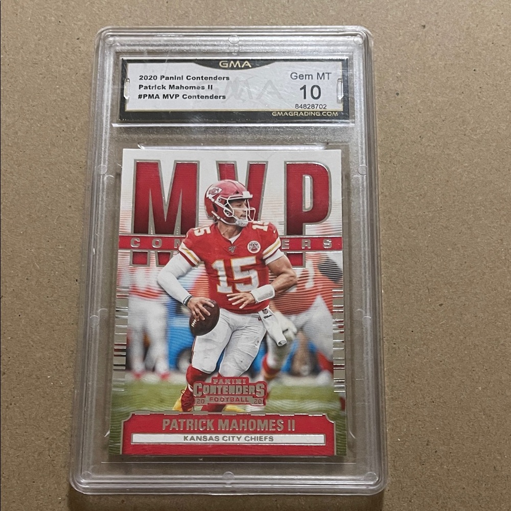 Patrick Mahomes Panini Contenders MVP Card